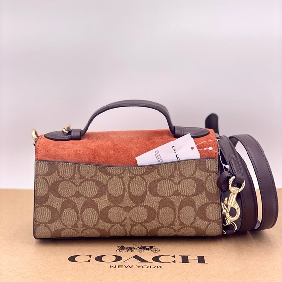 Coach Kleo Top Handle In Signature Canvas - Picture 4 of 15